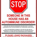 autoimmune sign