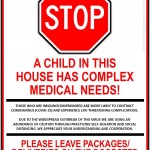 child medical sign