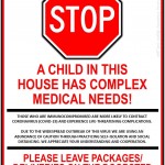 child medical sign