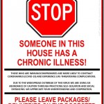 chronic illness sign