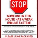 immune system sign